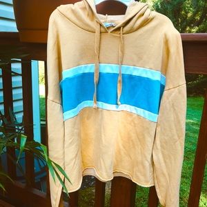 Vintage Cropped Hoodie